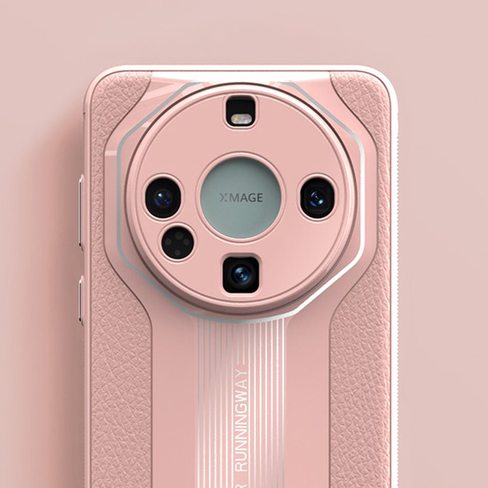 Q.COO Super Running Series 2 for Huawei Mate 60 Slim Case PU Covered TPU+Acrylic Phone Shell Q.COO Super Running Series 2 for Huawei Mate 60 Slim Case PU Covered TPU+Acrylic Phone Shell